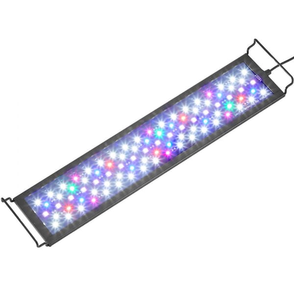 Koko spektrin akvaariovalo & LCD-näyttö 18"-24" makeavesisäiliölle 18W, energiatehokas, säädettävä valaistus