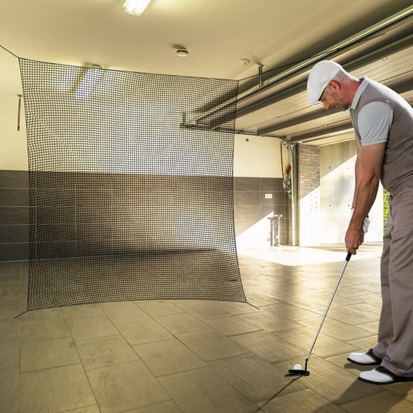 Golfverkko 10 x 15 jalkaa, monipuolinen sisätilojen harjoitusverkko golfiin, pesäpalloon, jääkiekkoon ja jalkapalloon, kestävä ja tehokas