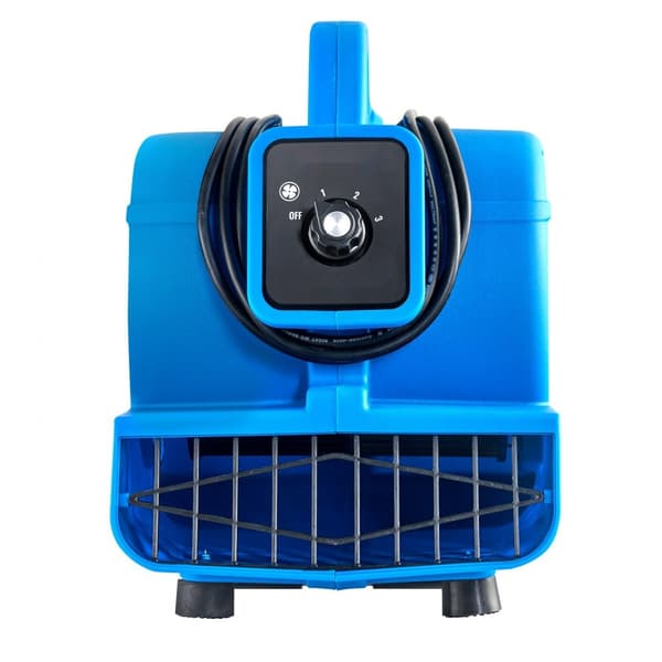 Gulvblæser 1360 RPM 600 CFM, 4 blæsevinkler, 3 hastigheder, effektiv luftcirkulation