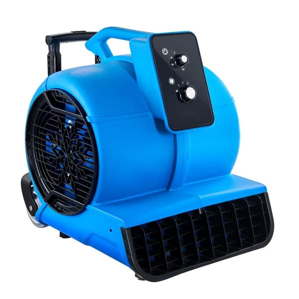 Lattiapuhallin 1400 RPM, 4000 CFM, 3 puhalluskulmaa, 3 nopeusasetusta, tehokas ilmanvaihto