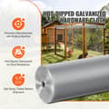 Miniatyrbillede 2 af 9: Hardwareklud 1/4", 48" x 100ft, 23 Ga trådmål, højkvalitets kyllingetrådshegn