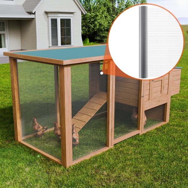 Kanalanka-aita 1/4", 48" x 50ft, 23 Ga Metalliverkko Rulla, Kestävä ja Monikäyttöinen