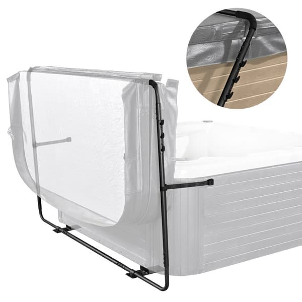 Spa Cover Lift, Justerbar Højde 31,5" - 41,3", Bredde 53" - 92,5", Monteret i Bunden, Velegnet til Hot Tub