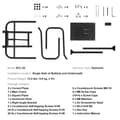 Miniatyrbillede 7 af 9: Spa Cover Lift, Hydraulisk Højde 33,1" - 41,3", Bredde 53,1" - 92,5", Justerbar, Under-sidet installation