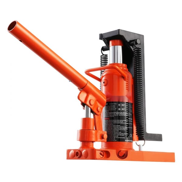 Hydraulisk tåjack, 2,5 ton tåjack løft, 5 ton top kapacitet maskine jack, 0,8-5,3 tommer tå højde, 8,9-13,4 tommer top højde, luft