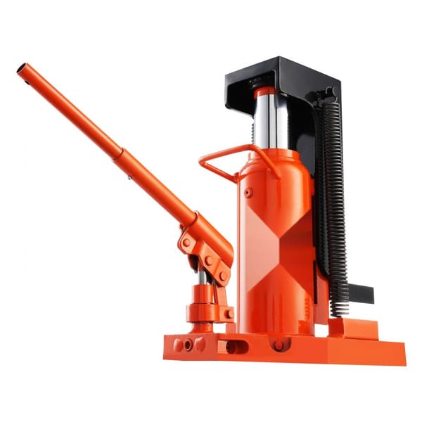 Hydraulinen kärkituki 5 tonnia, 10 tonnin nostokyky, säädettävä varvaskorkeus 0,8-6,8 cm, yläkorkeus 11,3-17,3 cm, ilmahydraulinen tuki