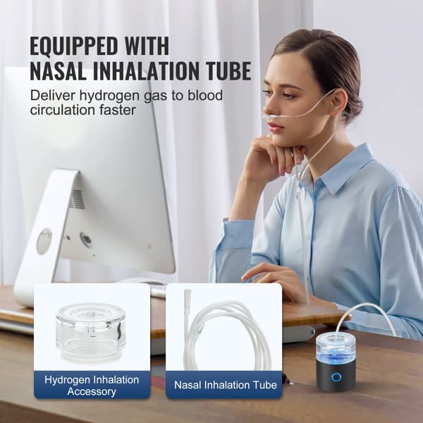 Vätgasvattenflaska Generator, 230 ml / 8,1 oz Kapacitet, Bärbar Vätgasvattenmaskin, SPE-teknik, Vätgasrik Vattenjonmaskin