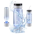 Miniatyrbillede 1 af 9: Hydrogen Vandflaske Generator, 380 ml, Bærbar Ionisator med SPE Teknologi, Hydrogenrigt Vand, Effektiv og Praktisk