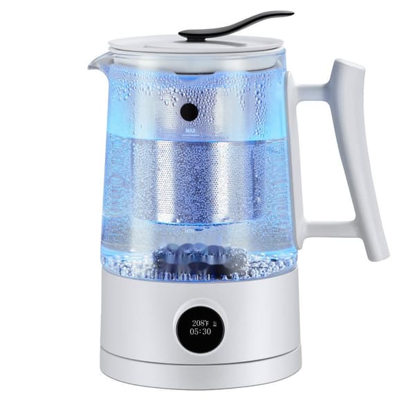 Hydrogen Vandkande Generator, 1,5 L / 52,8 oz, Høj Kapacitet Vandkedel, SPE og PEM Teknologi, Hydrogenrig