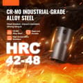 Miniatyrbillede 2 af 9: Impact sockets sæt 14 stk. 6-punkts 3/8” drive, bit ratchet værktøj kit med kasse, holdbar kvalitet