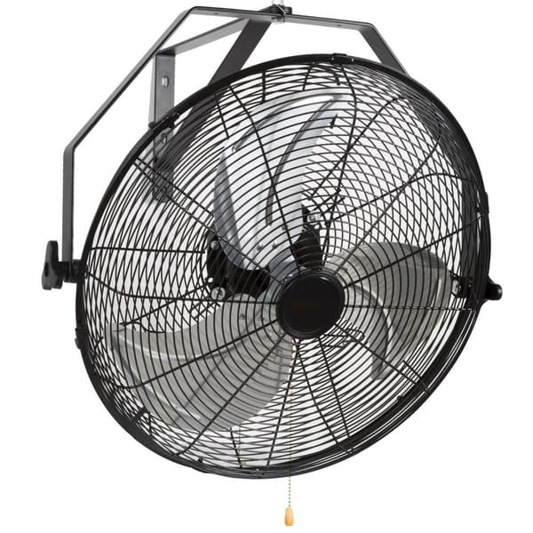 Industrivægventilator Metal 44,6 cm, 3 hastigheder, kraftfuld luftcirkulation, energieffektiv
