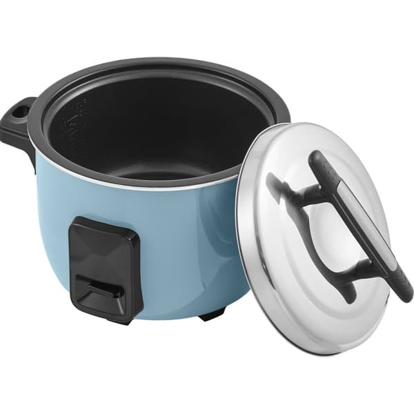 Kommerciel riskoger 40-kopper, non-stick gryde, 8L, 24 timers hold varm, restaurantudstyr