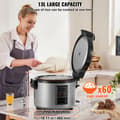 Miniatyrbillede 3 af 9: Kommerciel riskoger 60-kopper non-stick gryde 13L, 12 timer Hold Varm, Restaurant brug
