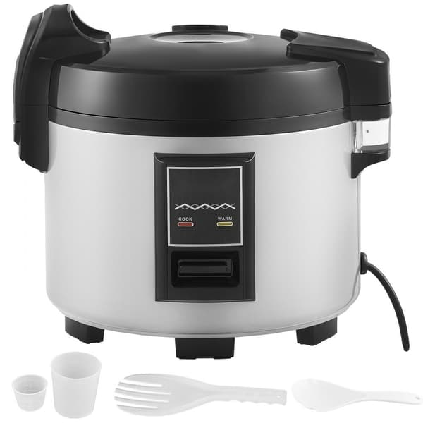 Kommerciel riskoger 60-kopper non-stick gryde 13L, 12 timer Hold Varm, Restaurant brug