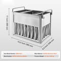 Miniatyrbillede 7 af 9: Kommercielle ispindeforme, 40 stk cylindriske ispopforme, rustfrit stål ispinde, ismagerformholder med 50 stk ispinde, holdbar kvalitet