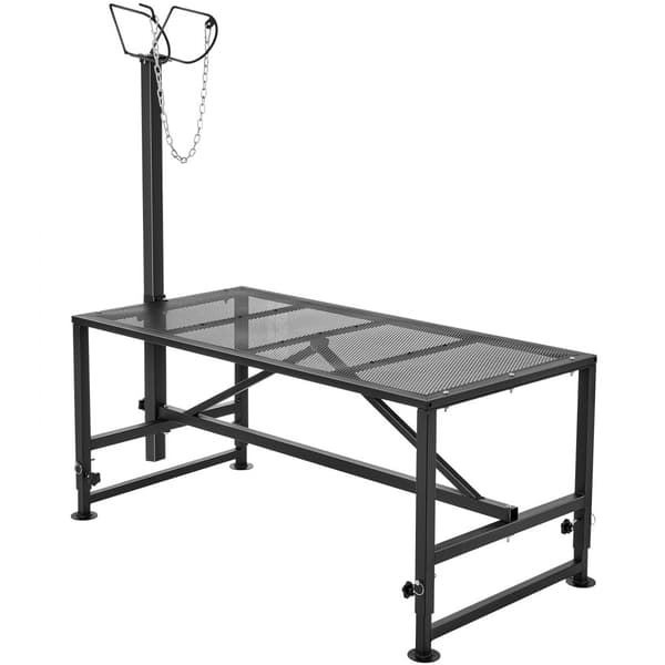 Viltstativ Trimställ 21"-33" Höjd 47x23 cm, Svart Bordsskiva för Lantbruk