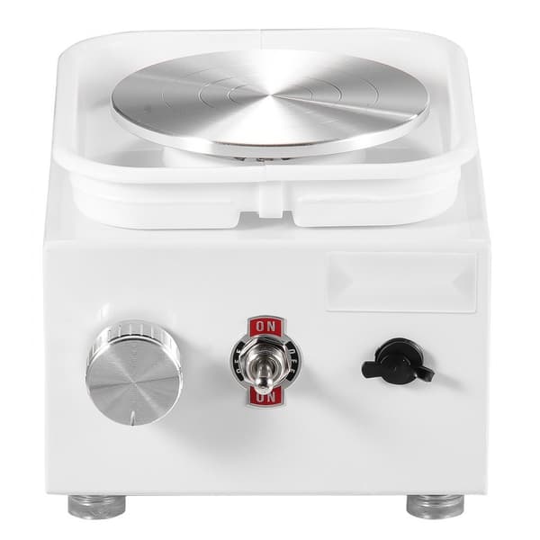 Sähkökeraaminen Mini Savepaja, sähköpyörä 0-320 RPM, valkoinen, kompakti ja helppokäyttöinen