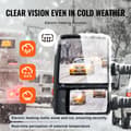 Miniatyrbillede 5 af 9: Power Opvarmede Trækspejle til Ford F250 F350 F450 F550 2008-2016, Sammenklappelig, Klargøring til Vinter
