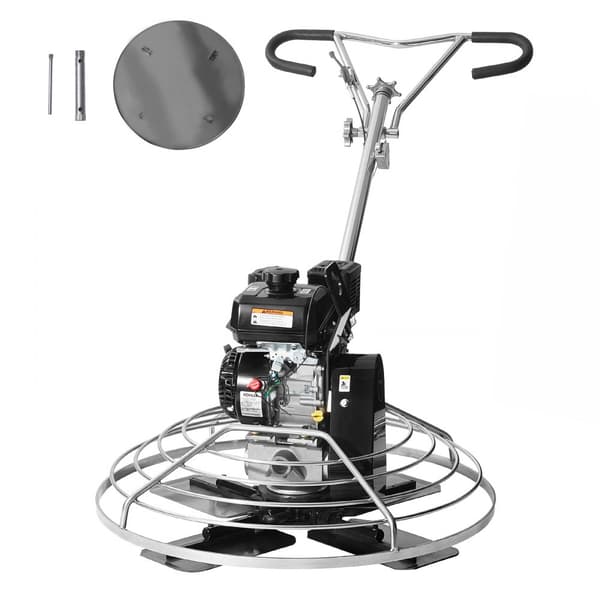Power Walk-Behind cementspartel 38" 6HK gasdrevet med flydepande, effektiv og holdbar