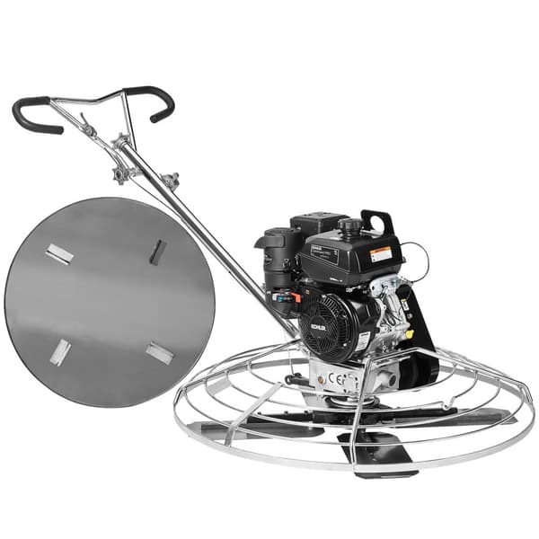 Cementspartel 46" Power Walk-Behind, 14HK Gasdrevet, Flydepandeblad, Høj Effektivitet, Ergonomisk Design