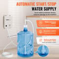 Miniatyrbild 4 av 9: Pump- och vattendispenser för 5-gallon flaskor, automatisk elektrisk dispenser, enkel inloppspump, effektiv vattendispenser
