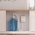 Miniatyrbild 8 av 9: Pump- och vattendispenser för 5-gallon flaskor, automatisk elektrisk dispenser, enkel inloppspump, effektiv vattendispenser