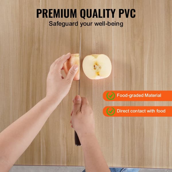 PVC pöytäsuoja 42x60 tuumaa, huurremuovinen, 1,5 mm paksu, kestävä ja helppo puhdistaa