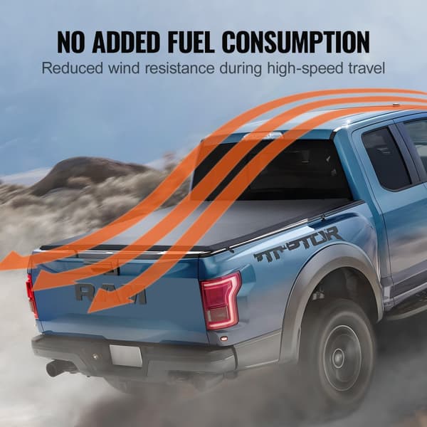 Quad-Fold Tonneau Cover til Dodge Ram 1500 (2002-2024) - PVC, vandtæt, nem installation, holdbart design
