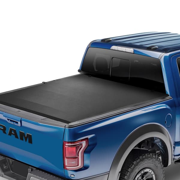 Quad-Fold Tonneau Cover til Dodge Ram 1500 (2002-2024) - PVC, vandtæt, nem installation, holdbart design