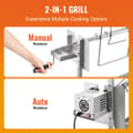 Miniatyrbild 4 av 9: Grillspett Rotisserie BBQ Grill för Gris, Lamm och Kyckling, 42W, 135 lbs
