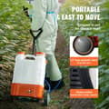 Miniatyrbild 5 av 9: Rückensprühgerät 15 L, Gartensprayer med 0–94 PSI, ergonomisk design, justerbar spruttryck