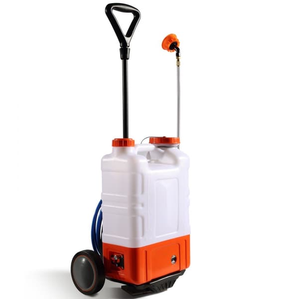 Rückensprühgerät 15 L, Gartensprayer med 0–94 PSI, ergonomisk design, justerbar spruttryck