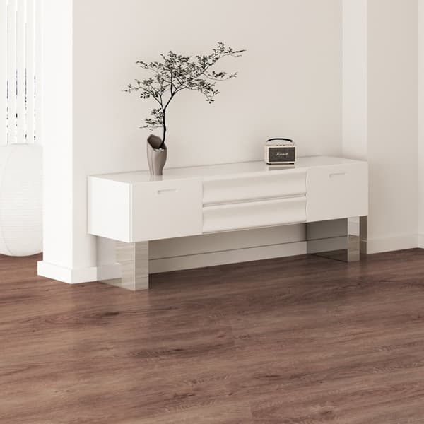 Sammankopplade vinylgolvplattor 1220 x 185 mm, 10 plattor 5,5 mm, Snäpp ihop, Djupbruna träfibrer, DIY-golv för kök, matsal, sovrum