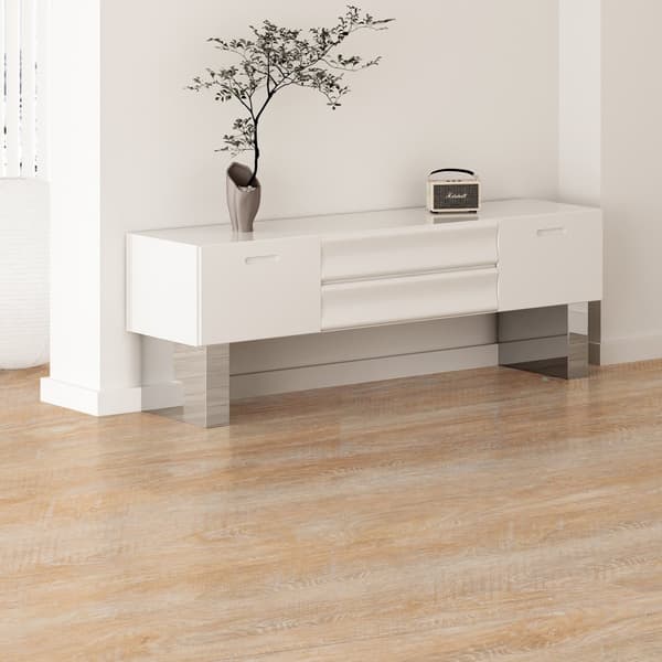 Sammankopplade vinylgolvplattor 1220 x 185 mm, 10 plattor 5,5 mm tjocka, Snap Together, Naturliga träfibrer, DIY-golv för kök, matsal och sovrum