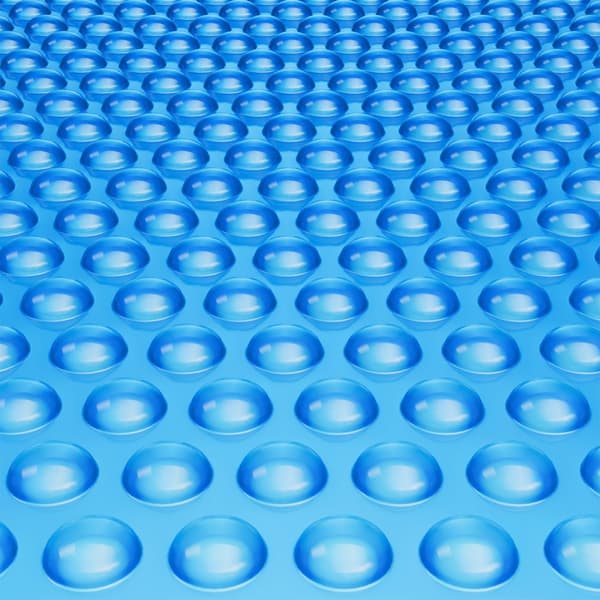 Solvarme Pool Cover 36x16 ft, Inground og Above Ground, 12 mil Tykhed, Energi- og Omkostningsbesparende