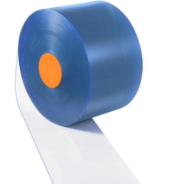 PVC-oviverho, nauhaverho 150' x 8", rullajäähdytin, kirkas muovi, kestävä ja kevyt ratkaisu