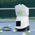 Miniatyrbild 8 av 9: Tennisbollsmaskin, automatisk bärbar bollkastare, träningsutrustning, effektiv övning, enkel användning