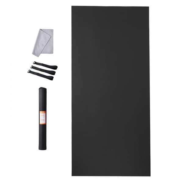 Halkfri Träningsmatta för Yoga, Gym och Pilates, 12x6 ft, Extra Tjock och Anti-Slip