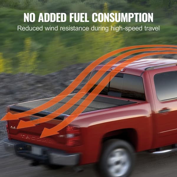 Tri-Fold Tonneau Cover til Toyota Tacoma 2016-2023, Truck Bed Cover, Holdbar, Vandtæt, Nem Installation