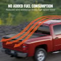 Miniatyrbillede 6 af 9: Tri-Fold Tonneau Truck Bed Cover til 19-24 Chevy Silverado & GMC Sierra 1500, vandtæt, robust design, nem installation