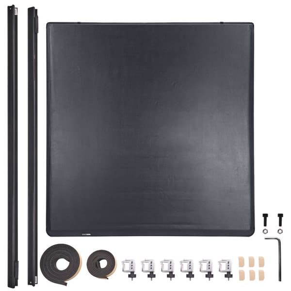Truck Bed Cover, Rulle Tonneau Cover, Kompatibel med Dodge Ram 1500 (2002-2018), 2500 3500 (2003-2024), Classic (2019-2024), til 6,4' seng