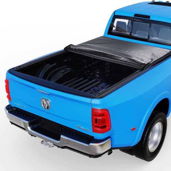 Käännettävä kuorma-auton sängynpäällinen Tonneau, yhteensopiva Dodge Ram 1500 2002-2018 ja 2003-2024, kestävä laatu, helppo asennus