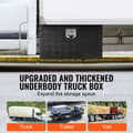 Miniatyrbillede 2 af 9: Aluminium undervogns værktøjskasse til lastbil, 36" x 14" x 16", trailer RV værktøjsopbevaring, holdbar og pladsbesparende