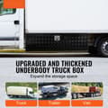 Miniatyrbillede 2 af 9: Undervogn aluminium lastbil værktøjskasse 60"x17"x18", trailer RV værktøjsopbevaring, holdbart design, vandtæt beskyttelse