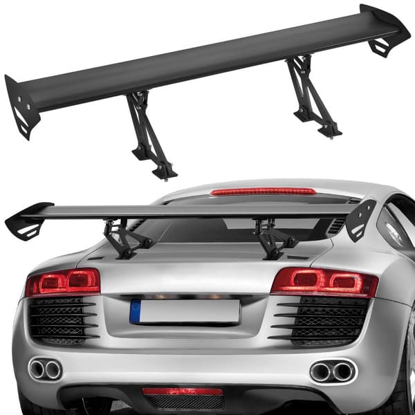 Universal Bageste Spoiler GT Style Justerbar Bagagerumsvinge Bil Racing 43,3''