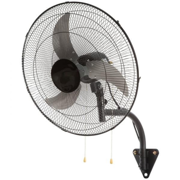 Väggfläkt Metall 49 cm, Ventilation, 3 Hastigheter, Energisparande, Tyst Drift, Modern Design