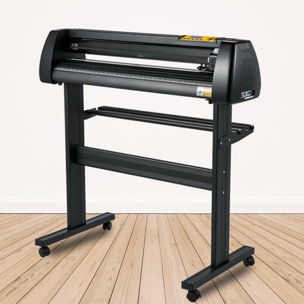 Vinyltillskärningsmaskin, 870 mm papperinmatning, snijplotterpaket, justerbar kraft och hastighet, Windows-kompatibel bordstillverkningsuppsättning