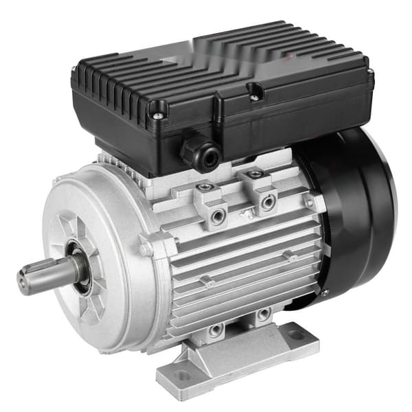 0,55 kW sähkömoottori, 1400 rpm, AC 220 ~ 240 V, 4,5 A, 1-vaiheinen, 19 mm avainakseli, energiatehokas sähkönkäyttö