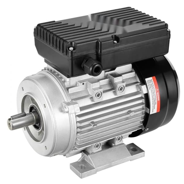 0,55 kW sähkömoottori, 1400 rpm, AC 220-240 V, 4,5 A, 1-vaiheinen, 19 mm avainakseli, tehokas ja turvallinen käyttö
