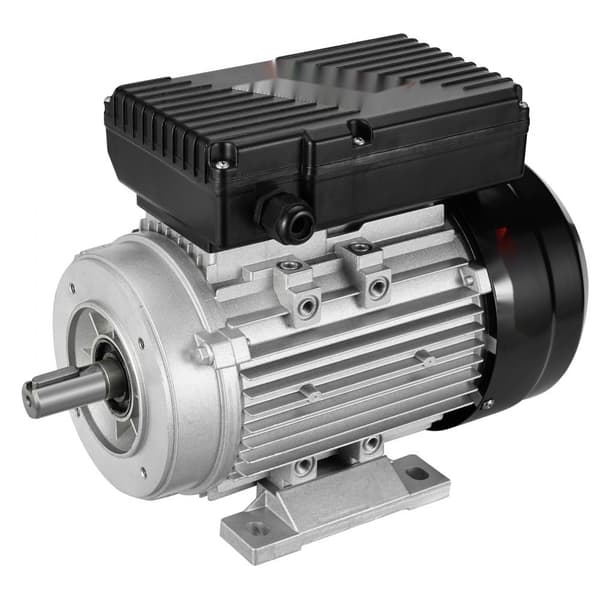 0,75 kW sähkömoottori 1400 rpm, AC 220-240 V, 5,45 A, 1-vaiheinen, 19 mm avainakseli, tehokas ja kompakti ratkaisu